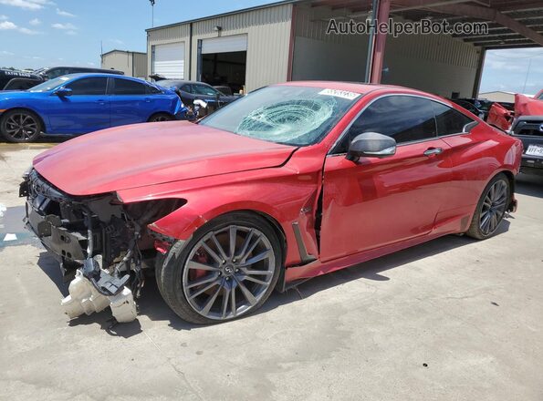 JN1FV7EK3HM610349 2017 INFINITI Q60 Красный 