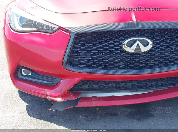 JN1FV7EK3JM530426 2018 INFINITI Q60 Red Front view