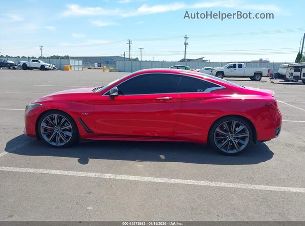 JN1FV7EK3JM530426 2018 INFINITI Q60 Red 360 interior view