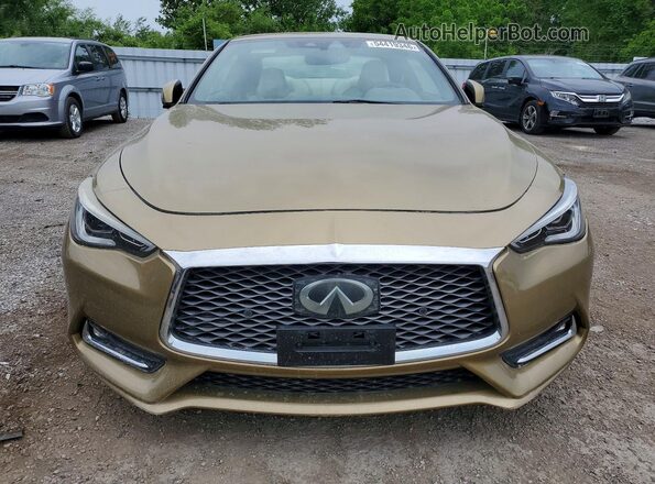 JN1FV7EL0HM700972 2017 INFINITI Q60 Золотой 
