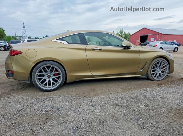 JN1FV7EL0HM700972 2017 INFINITI Q60 Золотой 