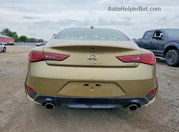 JN1FV7EL0HM700972 2017 INFINITI Q60 Золотой 