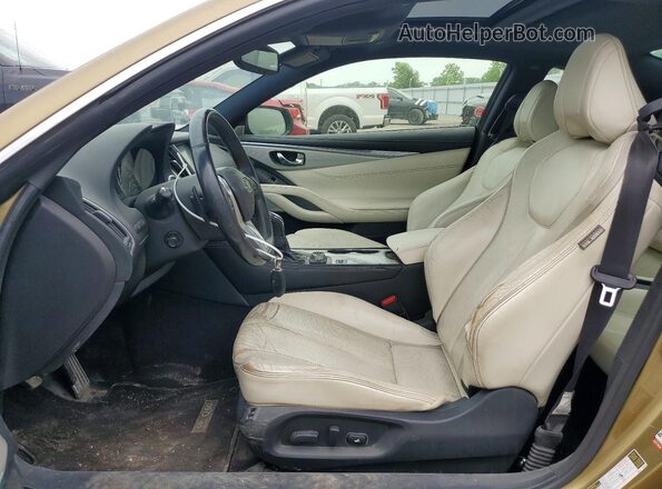 JN1FV7EL0HM700972 2017 INFINITI Q60 Золотой 