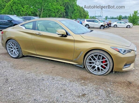 JN1FV7EL0HM700972 2017 INFINITI Q60 Золотой 