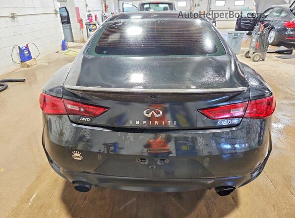 JN1FV7EL0JM630797 2018 INFINITI Q60 Black Հետևի տեսք