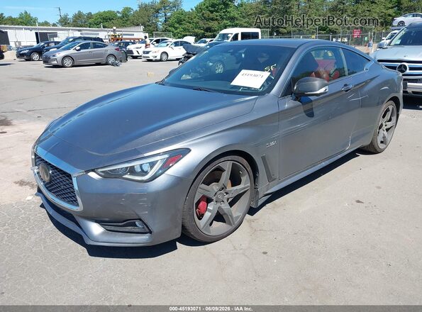 JN1FV7EL1LM460131 2020 INFINITI Q60 Серый Передняя левая четверть