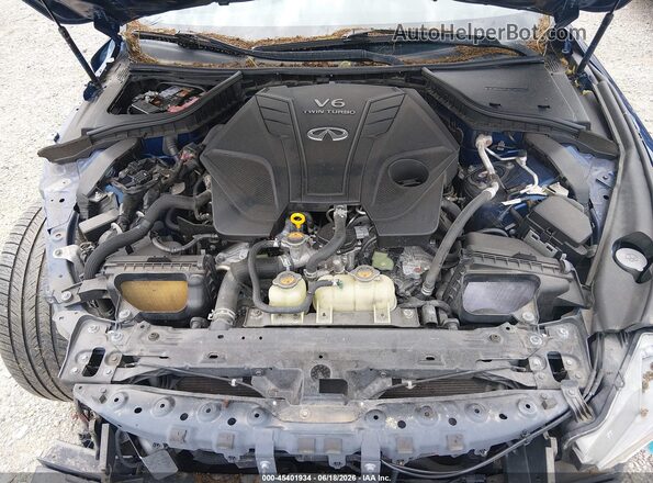 JN1FV7EL3KM440669 2019 INFINITI Q60 Blue Հետևի տեսք