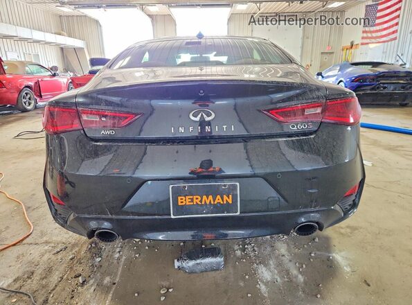 JN1FV7EL7KM440545 2019 INFINITI Q60 Черный Вид сзади
