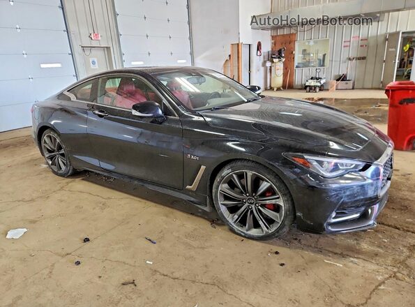 JN1FV7EL7KM440545 2019 INFINITI Q60 Черный Передняя правая четверть
