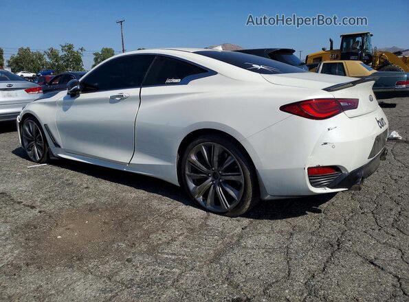 JN1FV7LK7MM530033 2021 INFINITI Q60 White Rear left