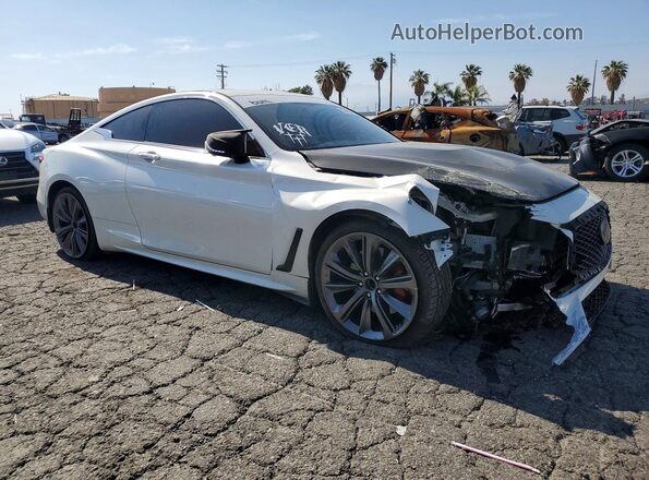 JN1FV7LK7MM530033 2021 INFINITI Q60 White Front right