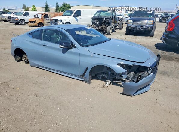 JN1FV7LK9NM660722 2022 INFINITI Q60 Синий Передняя правая четверть