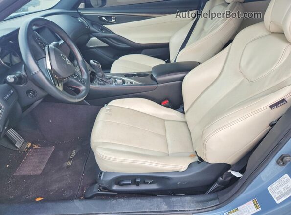 JN1FV7LL4NM680076 2022 INFINITI Q60 Gray Вид салону спереду