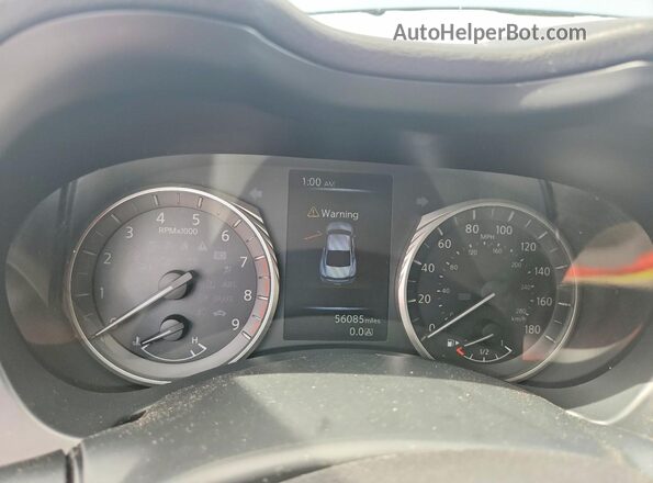 JN1FV7LL4NM680076 2022 INFINITI Q60 Gray Вид щитка приладів