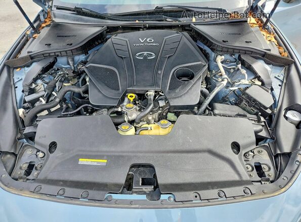 JN1FV7LL4NM680076 2022 INFINITI Q60 Gray Вид задньої частини салону