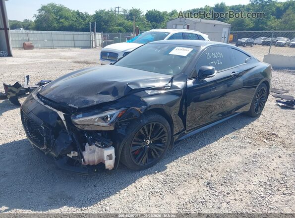 JN1FV7LLXNM680163 2022 INFINITI Q60 Черный Передняя левая четверть