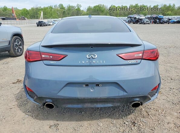 JN1FV7LLXNM680907 2022 INFINITI Q60 Gray Widok z tyłu