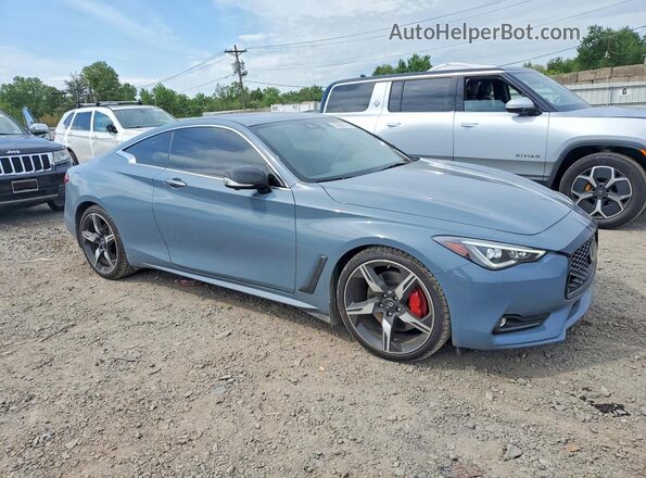 JN1FV7LLXNM680907 2022 INFINITI Q60 Gray Przód prawy