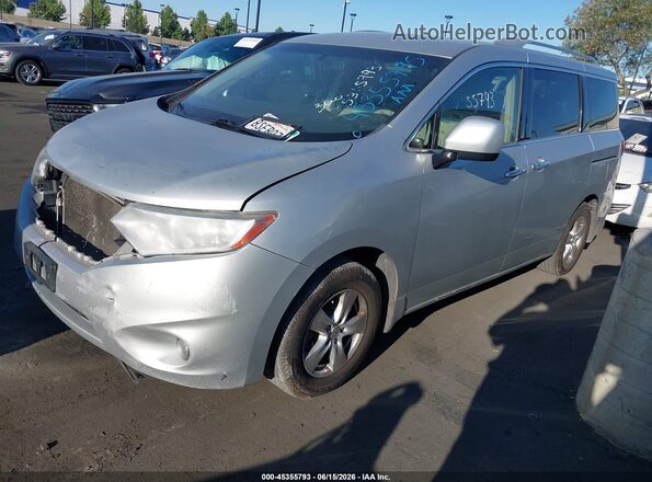 JN8AE2KP0G9155167 2016 NISSAN QUEST Silver Front left