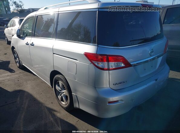 JN8AE2KP0G9155167 2016 NISSAN QUEST Silver Rear left