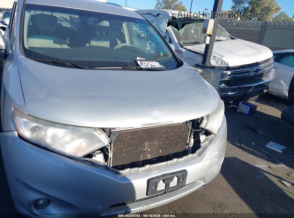 JN8AE2KP0G9155167 2016 NISSAN QUEST Silver Rear interior view