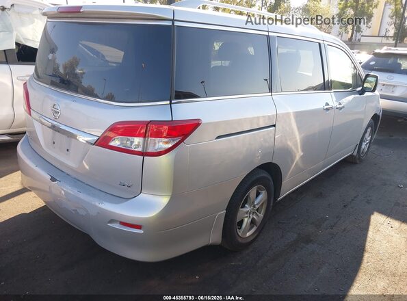 JN8AE2KP0G9155167 2016 NISSAN QUEST Silver Rear right