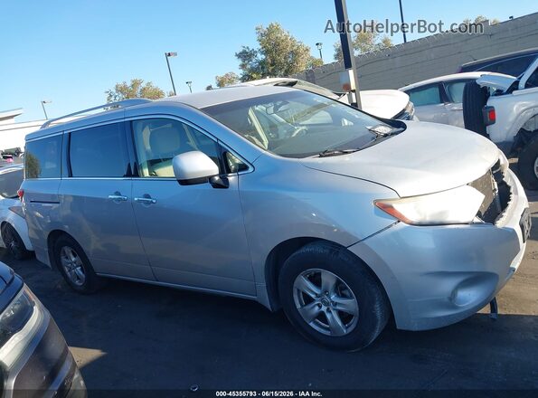 JN8AE2KP0G9155167 2016 NISSAN QUEST Silver 360 interior view