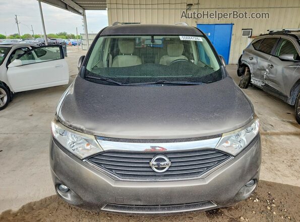 JN8AE2KP1H9166258 2017 NISSAN QUEST Gray 