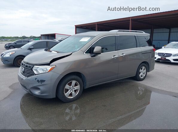 JN8AE2KP7G9153755 2016 NISSAN QUEST Черный Передняя левая четверть