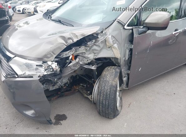 JN8AE2KP7G9153805 2016 NISSAN QUEST Brown Դիմացի տեսք