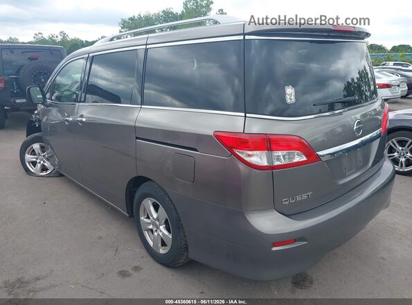 JN8AE2KP7G9153805 2016 NISSAN QUEST Brown Հետևի ձախ