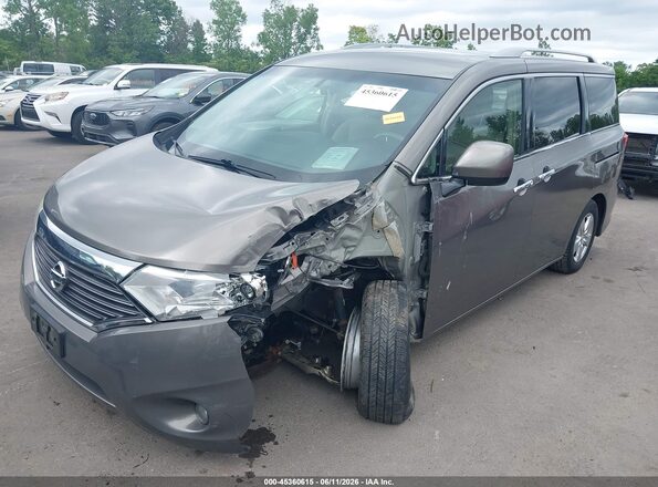 JN8AE2KP7G9153805 2016 NISSAN QUEST Brown Առջևի ձախ երեք քառորդ տեսարան