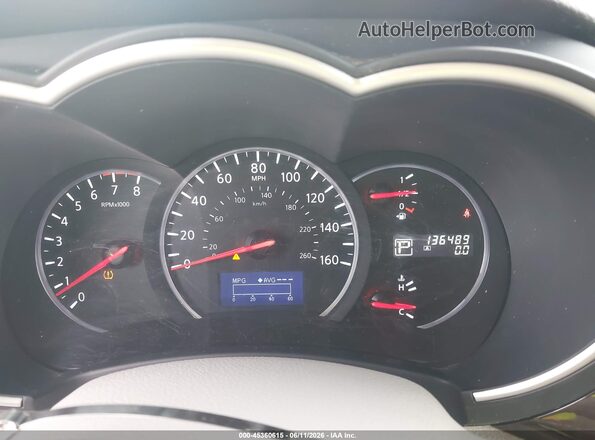 JN8AE2KP7G9153805 2016 NISSAN QUEST Brown Հետևի նստատեղերի տեսք