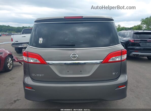 JN8AE2KP7G9153805 2016 NISSAN QUEST Brown 
