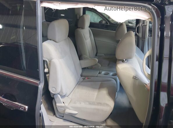 JN8AE2KP8G9151853 2016 NISSAN QUEST Black VIN კოდის სტიკერის ხედი
