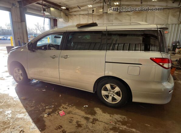 JN8AE2KP8H9166600 2017 NISSAN QUEST Silver Задня ліва чверть
