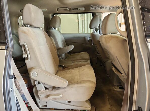 JN8AE2KP8H9166600 2017 NISSAN QUEST Silver Вид задньої частини салону