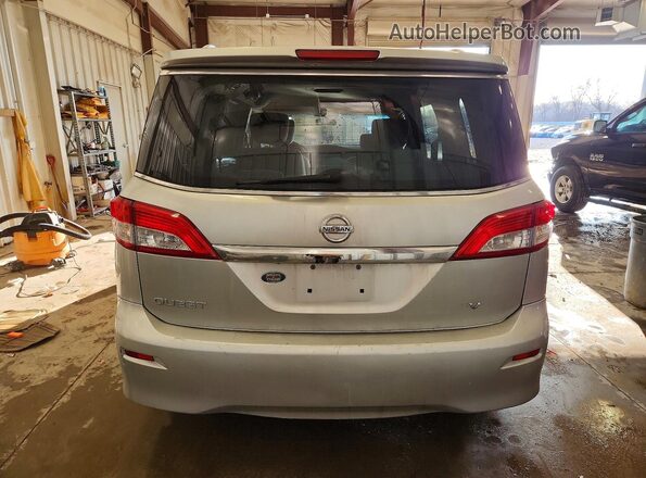 JN8AE2KP8H9166600 2017 NISSAN QUEST Silver Вид ззаду