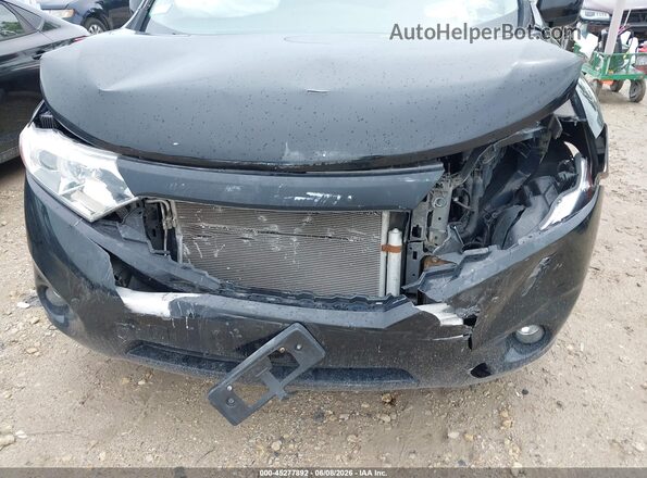 JN8AE2KP9G9150078 2016 NISSAN QUEST Black Դիմացի տեսք