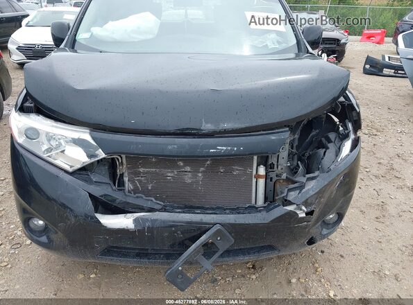 JN8AE2KP9G9150078 2016 NISSAN QUEST Black Սարքավորումների վահանակի տեսք