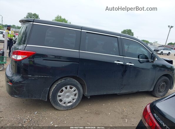 JN8AE2KP9G9150078 2016 NISSAN QUEST Black Սալոնի հետևի տեսք