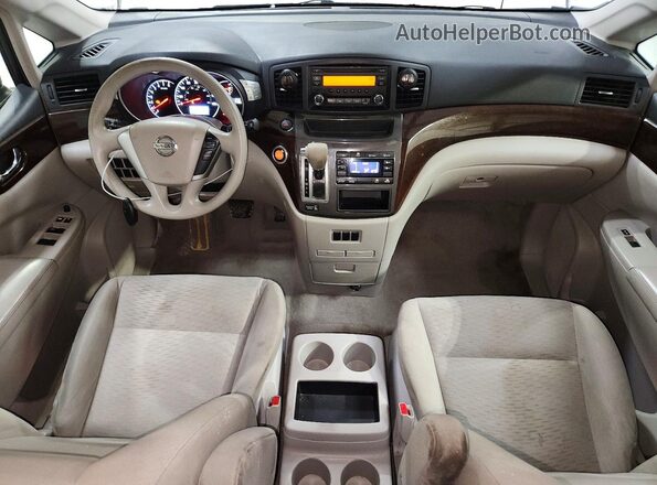 JN8AE2KPXG9157153 2016 NISSAN QUEST Silver წინა პანელის ხედი