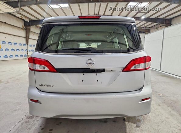 JN8AE2KPXG9157153 2016 NISSAN QUEST Silver უკანა ხედი