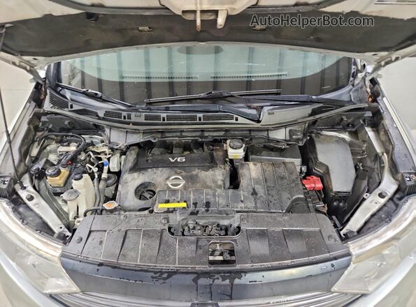 JN8AE2KPXG9157153 2016 NISSAN QUEST Silver ძრავის განყოფილების ხედი