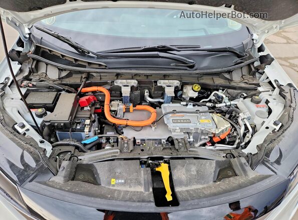 JN8AF0BE9SM463153 2025 NISSAN ARIYA White Вид підкапотного простору