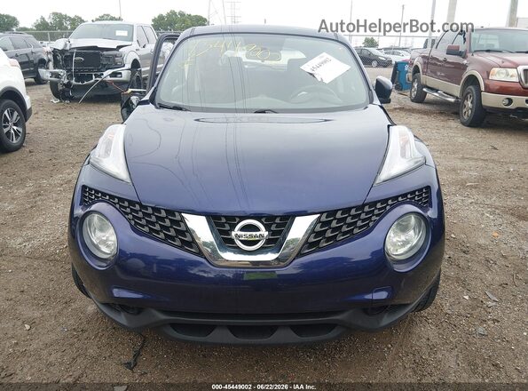 JN8AF5MR0HT702004 2017 NISSAN JUKE Dark Blue Widok zestawu wskaźników