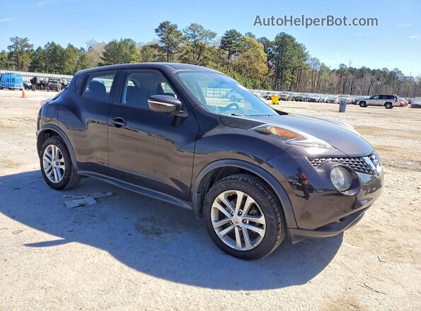 JN8AF5MR3HT704412 2017 NISSAN JUKE Темно-бордовый Передняя правая четверть
