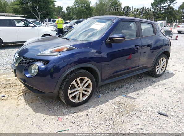 JN8AF5MR3HT705897 2017 NISSAN JUKE Blue Vista tres cuartos delantera izquierda