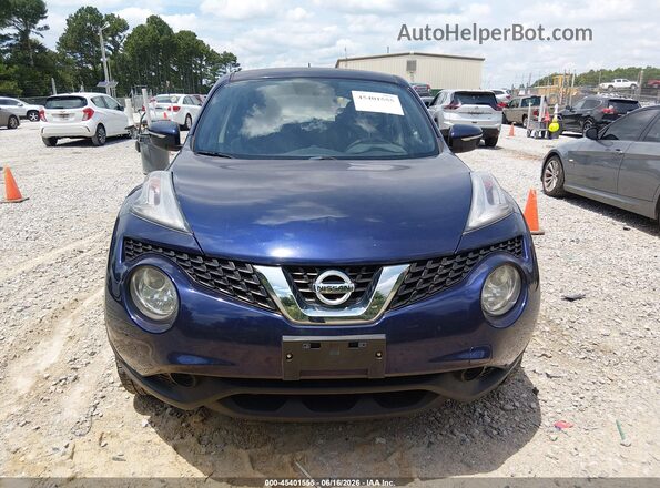 JN8AF5MR3HT705897 2017 NISSAN JUKE Blue Vista del cuadro de instrumentos