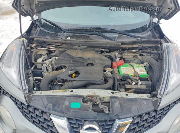 JN8AF5MR4GT606228 2016 NISSAN JUKE Silver Vista del compartimento del motor